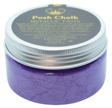 Violet Posh Chalk Metallic Paste -  4 oz